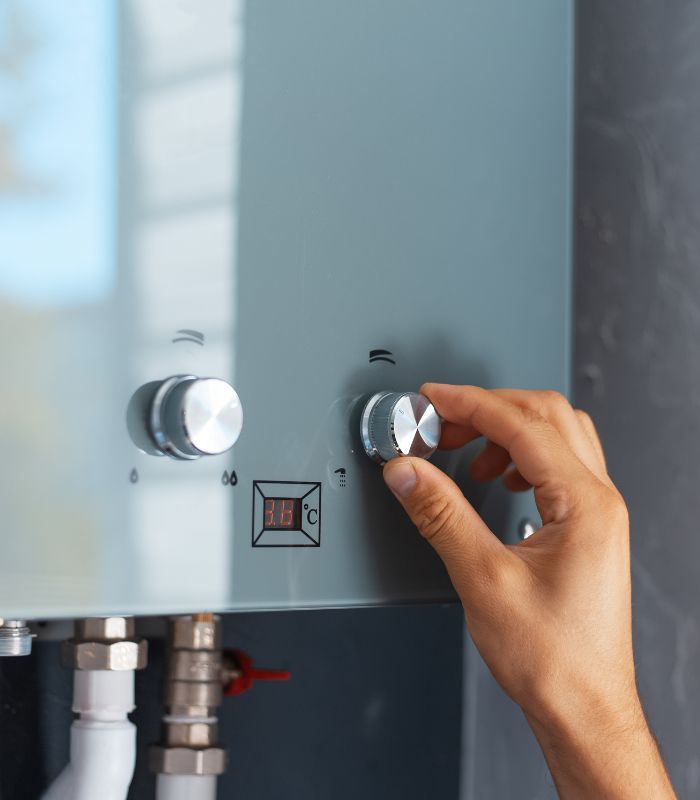Tankless Water Heater in Red Oak
