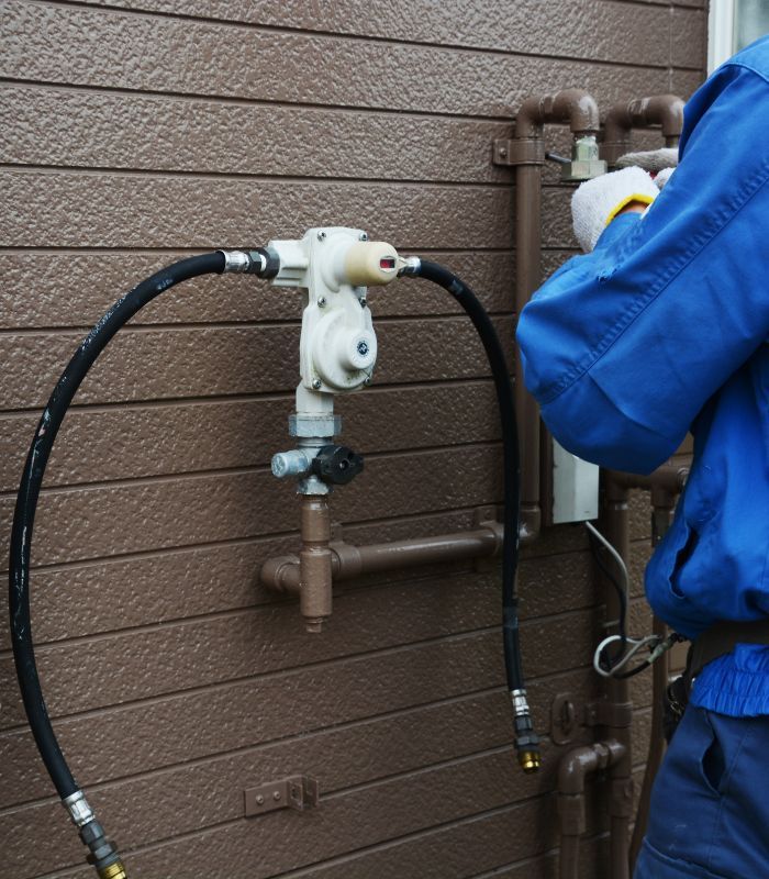 Gas Line Installation in Red Oak